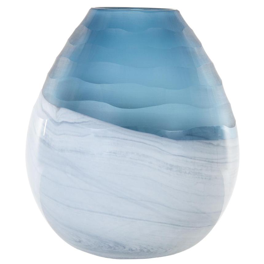 Seafoam Glass Vase main image, 1 of 2 images.