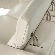 Samar Leather Power Reclining Sectional with 4PCS/2PWR  alternate image, 6 of 8 images.