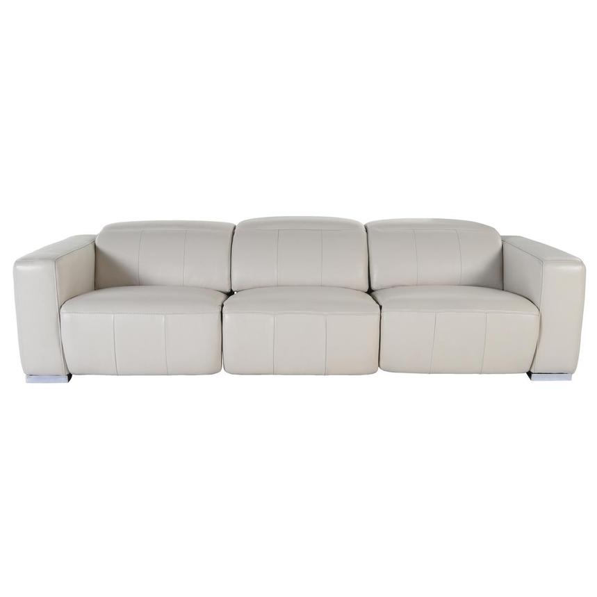 Samar Oversized Leather Sofa  main image, 1 of 6 images.