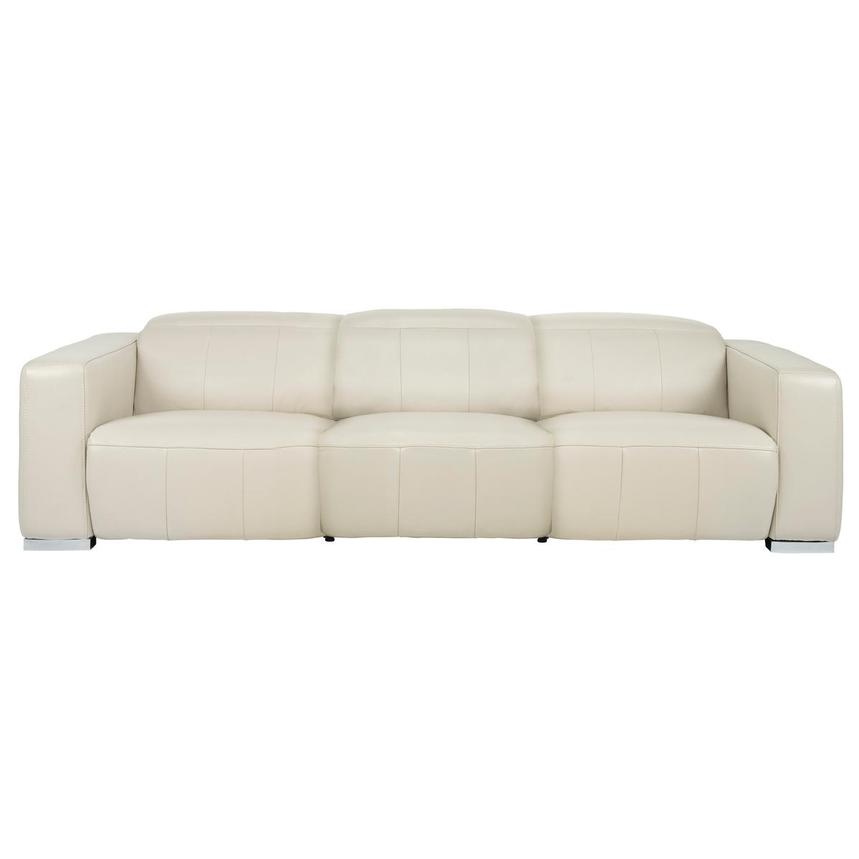 Samar Oversized Leather Sofa main image, 1 of 4 images.