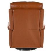 Rogelio Tan Leather Power Recliner  alternate image, 4 of 6 images.