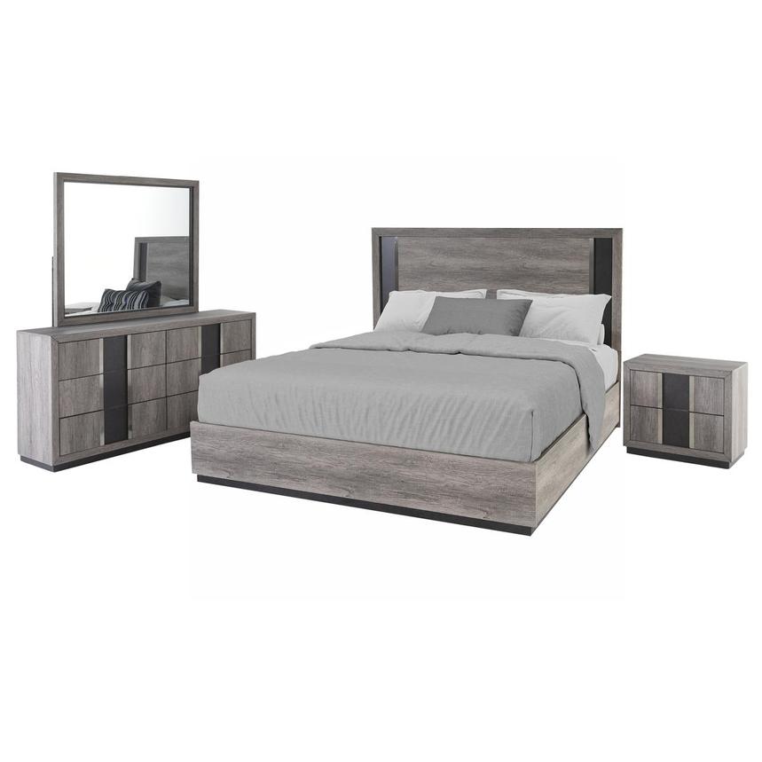 Silas 4-Piece Queen Bedroom Set main image, 1 of 6 images.
