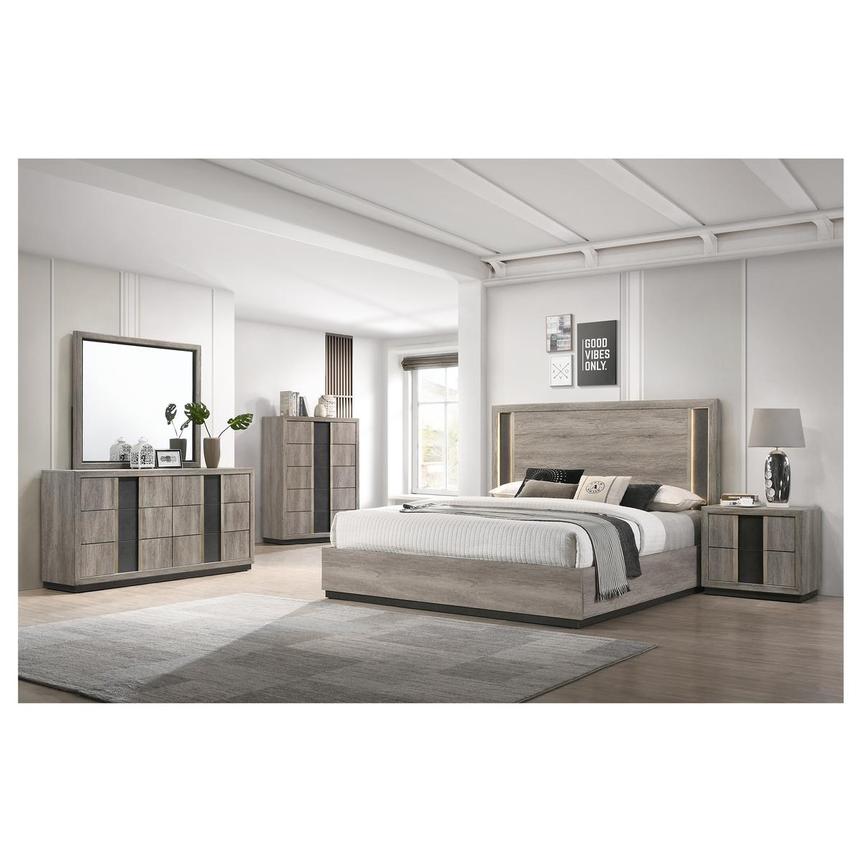 Silas 4-Piece Queen Bedroom Set  alternate image, 2 of 6 images.