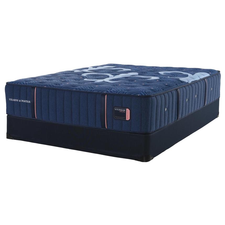 Lux Estate-Medium King Mattress w/Regular Foundation by Stearns & Foster  main image, 1 of 3 images.
