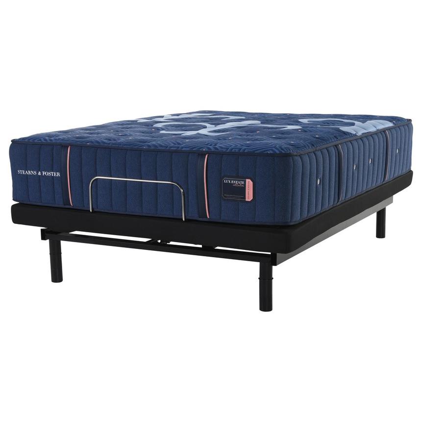 Lux Estate-Medium Queen Mattress w/Ease® Powered Base by Stearns & Foster  alternate image, 2 of 4 images.