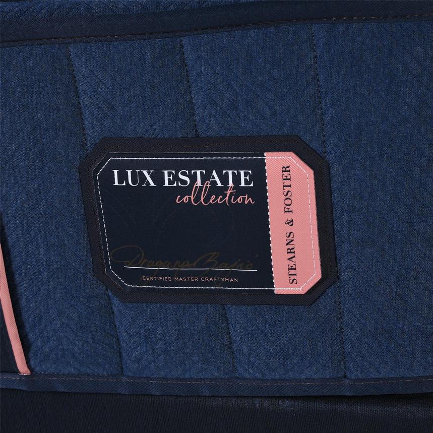 Lux Estate-Medium Queen Mattress w/Regular Foundation by Stearns & Foster alternate image, 2 of 3 images.