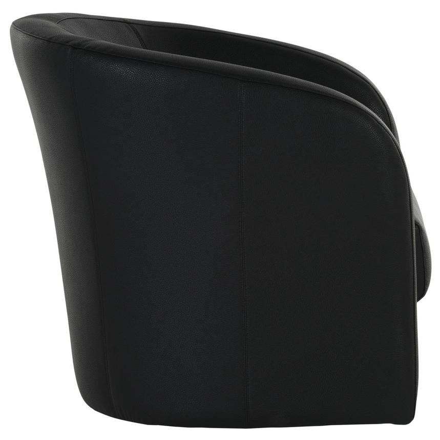 Delia Black Accent Chair alternate image, 3 of 6 images.