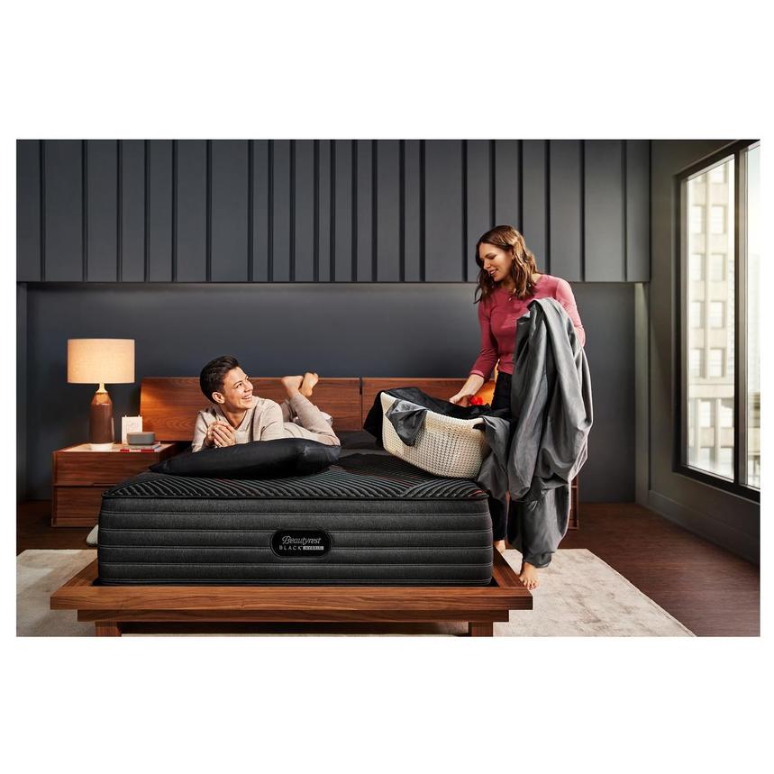 BRB-CX-Class Hybrid-Firm King Mattress w/Regular Foundation by Simmons Beautyrest Black  alternate image, 2 of 5 images.
