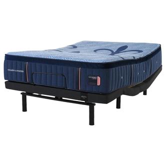 Lux Hybrid-Soft Queen Mattress w/Ergo® Powered Base by Tempur-Pedic