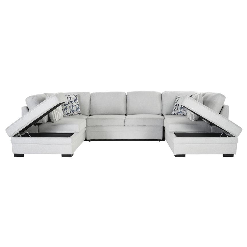 Meave Sectional Sleeper Sofa w/Storage  alternate image, 3 of 6 images.
