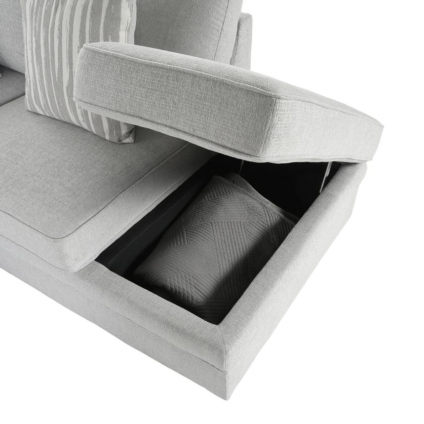 Meave Sectional Sleeper Sofa w/Storage El Dorado Furniture