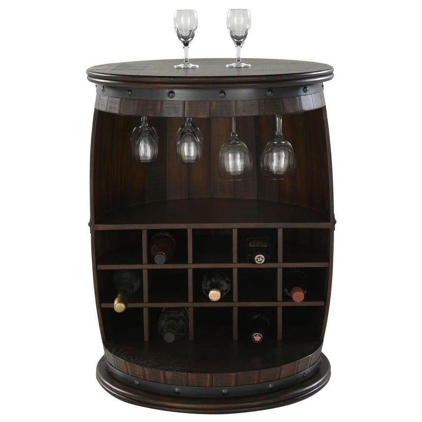 Wine rack shaped like wine outlet glass