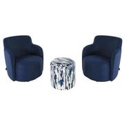 Joey II Blue 3-Piece Living Set  main image, 1 of 3 images.