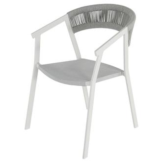 Breeze Light Gray Arm Chair