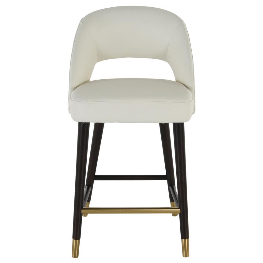 Charming White/Black Counter Stool  alternate image, 2 of 4 images.