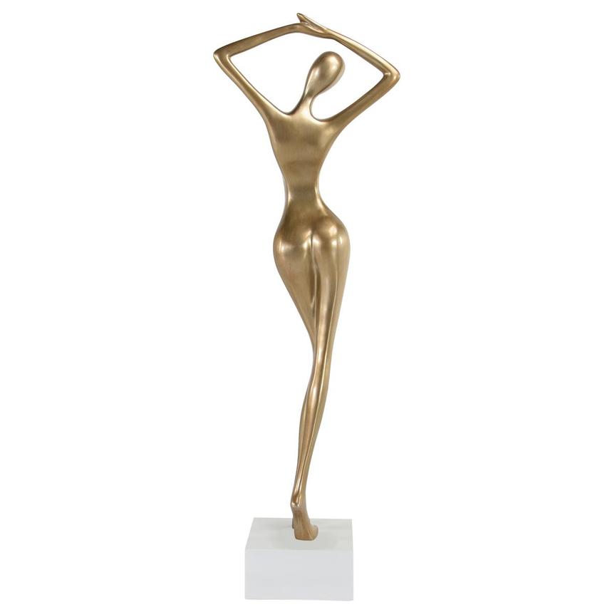 Sensual Gold Floor Sculpture alternate image, 3 of 3 images.