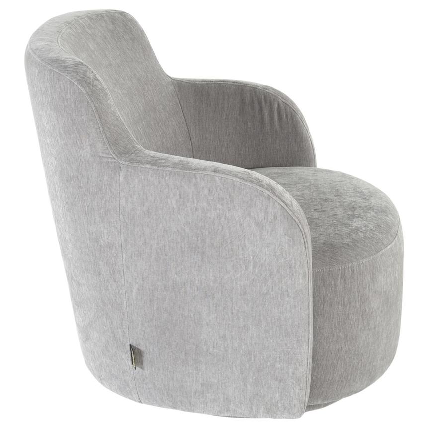 Joey II Gray Swivel Accent Chair alternate image, 3 of 4 images.