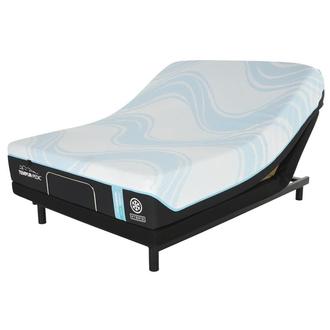 ProBreeze Hybrid-Medium Twin XL Mattress w/Ease® Powered Base by Stearns & Foster