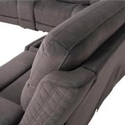 Gajah Power Reclining Sectional with 4PCS/2PWR  alternate image, 5 of 9 images.