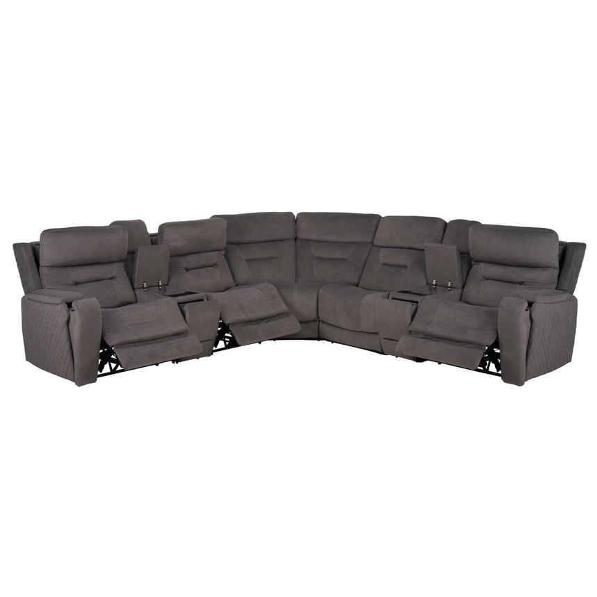Gajah Power Reclining Sectional with 7PCS/3PWR  alternate image, 3 of 11 images.