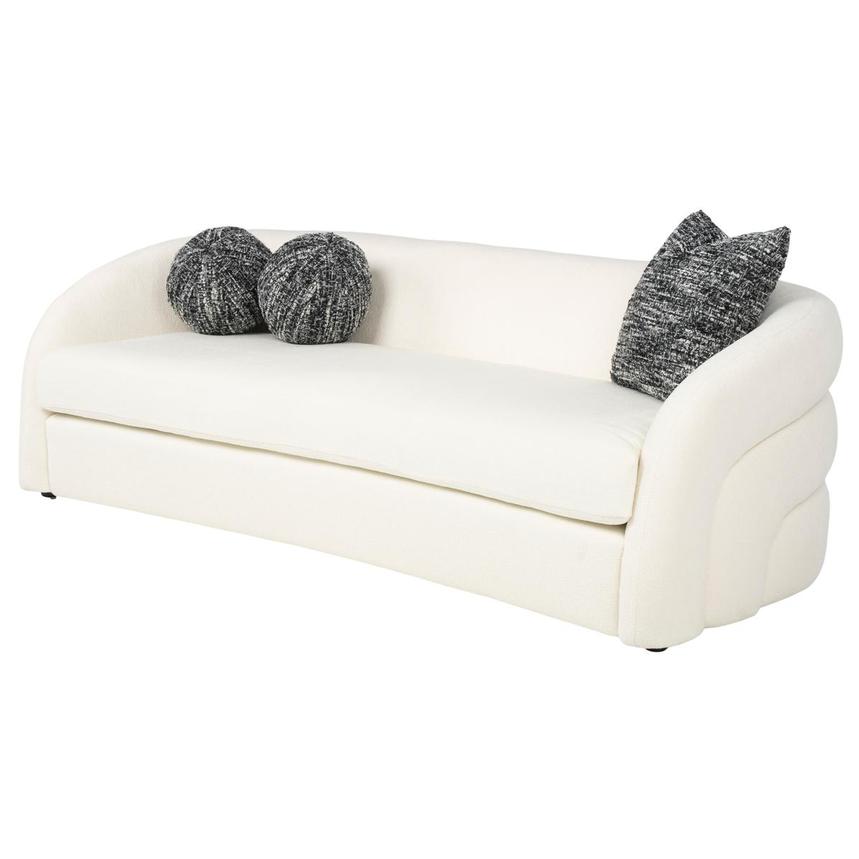 Sandy Cream Sofa main image, 1 of 10 images.