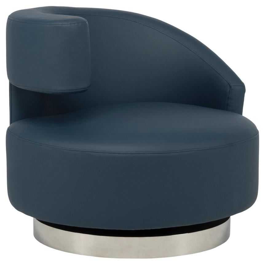 Okru III Blue Accent Chair alternate image, 3 of 10 images.
