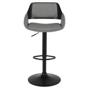 Darby Gray Adjustable Stool  alternate image, 3 of 10 images.