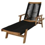 Laguna Black Chaise Lounge  main image, 1 of 9 images.