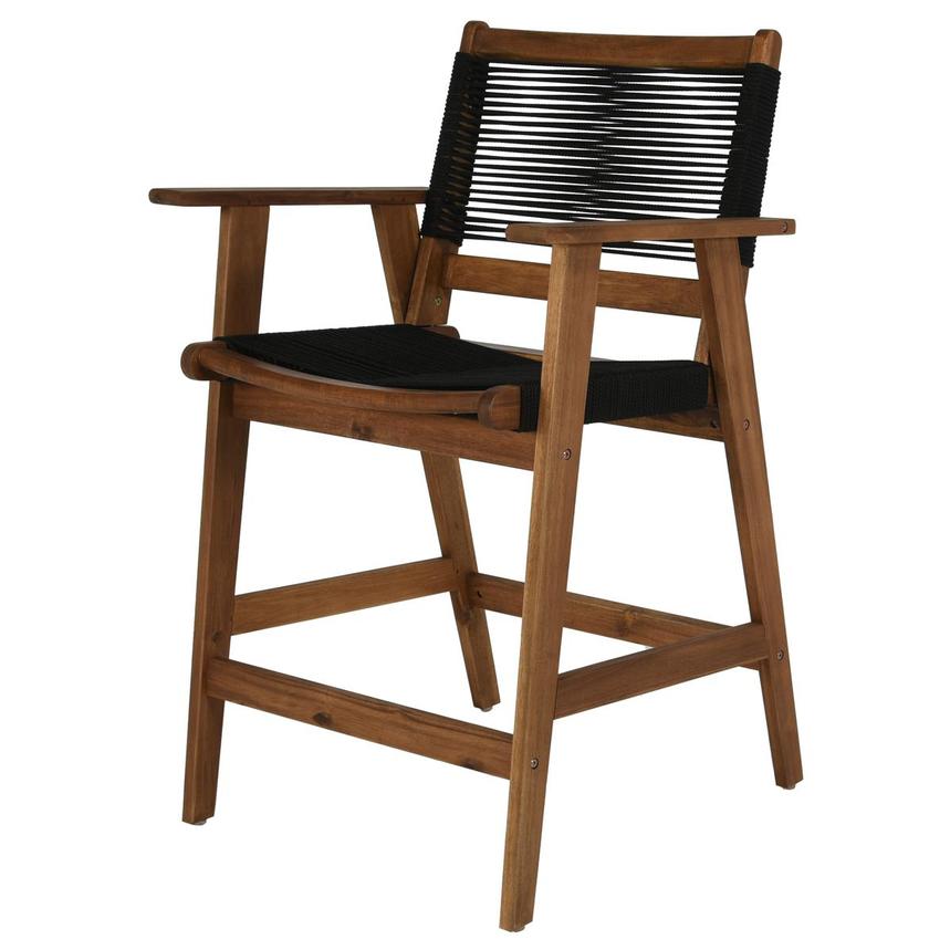Laguna Black Counter Stool main image, 1 of 6 images.