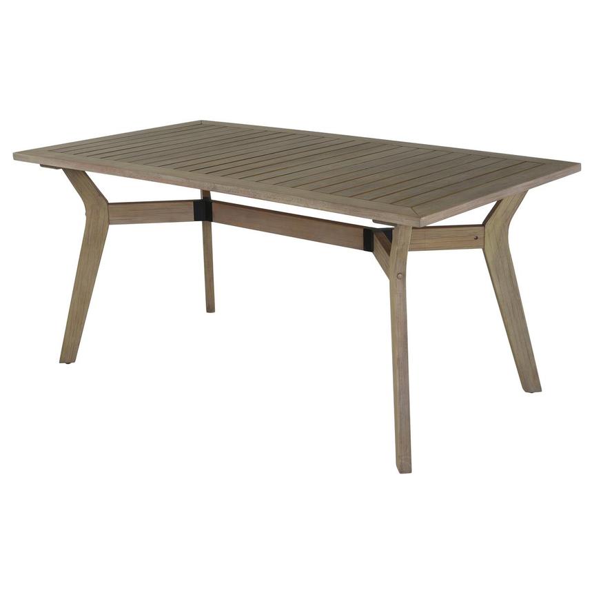 Ashy Rectangular Dining Table  main image, 1 of 5 images.