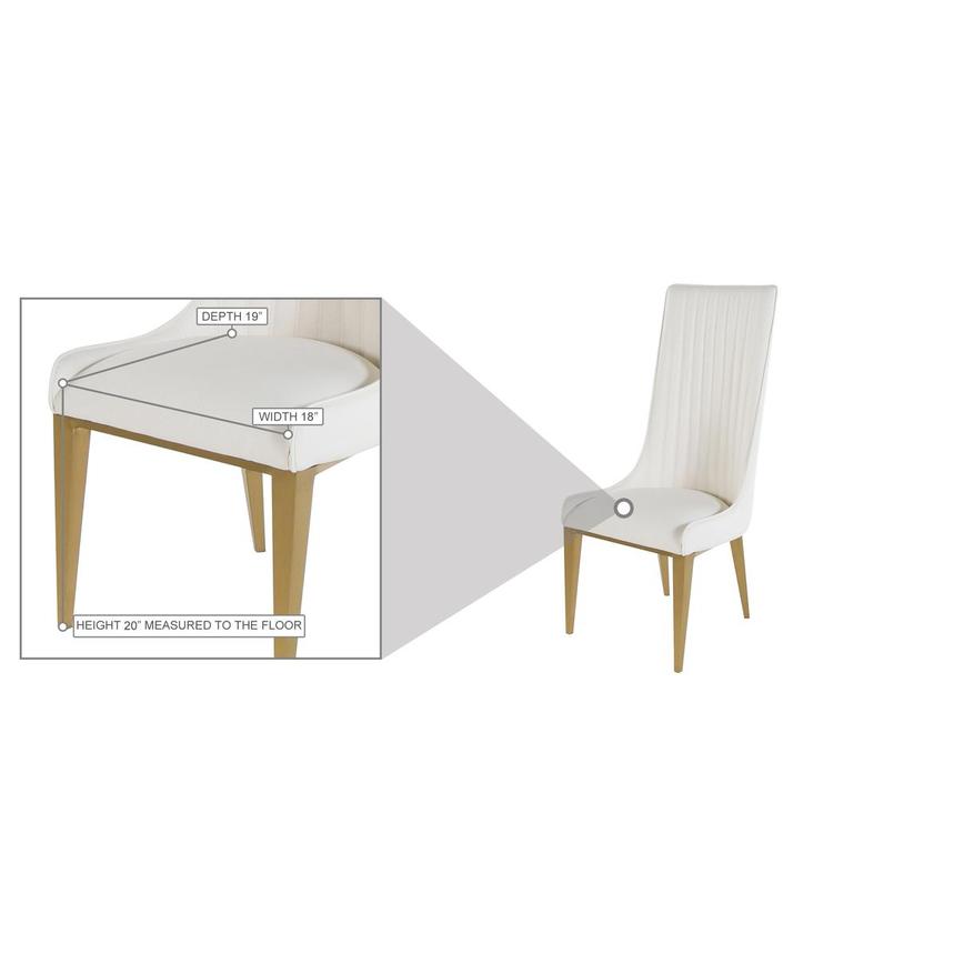 Khloe/Lillian 5-Piece Dining Set alternate image, 10 of 10 images.