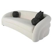 Sandy Cream Sofa  main image, 1 of 8 images.
