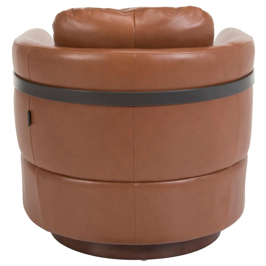 Calluna II Brown Leather Accent Chair  alternate image, 4 of 8 images.