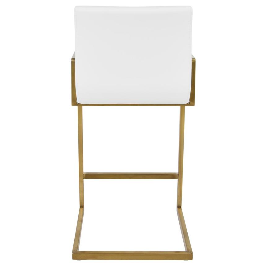 Carlyn White/Gold Counter Stool  alternate image, 3 of 6 images.