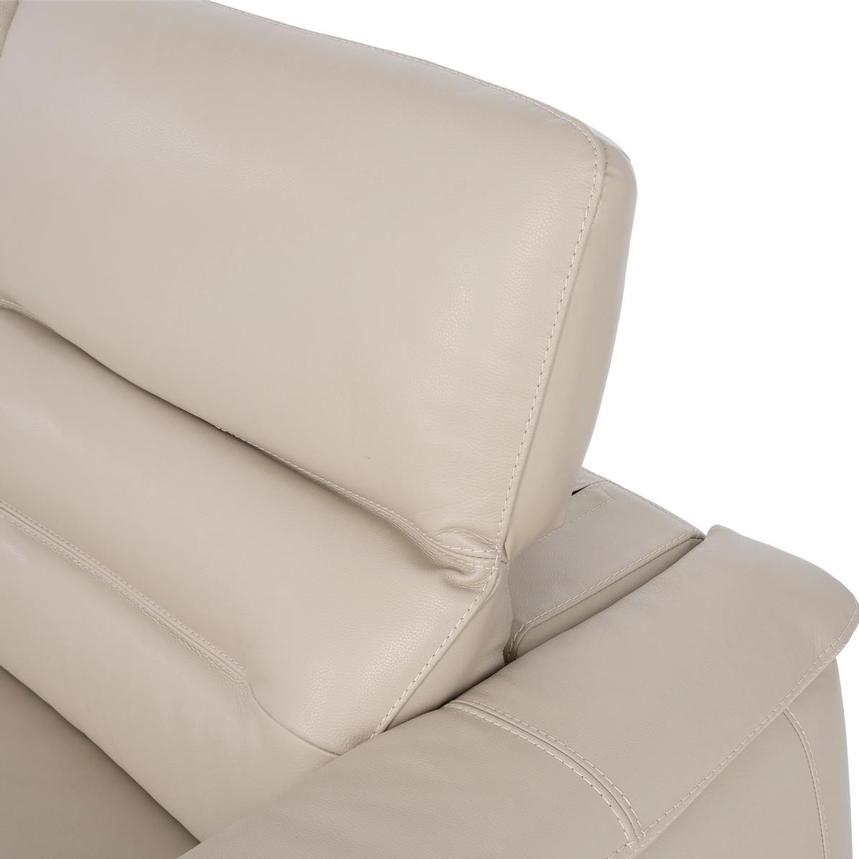 Anabel Cream Leather Power Reclining Sectional with 7PCS/3PWR  alternate image, 8 of 13 images.