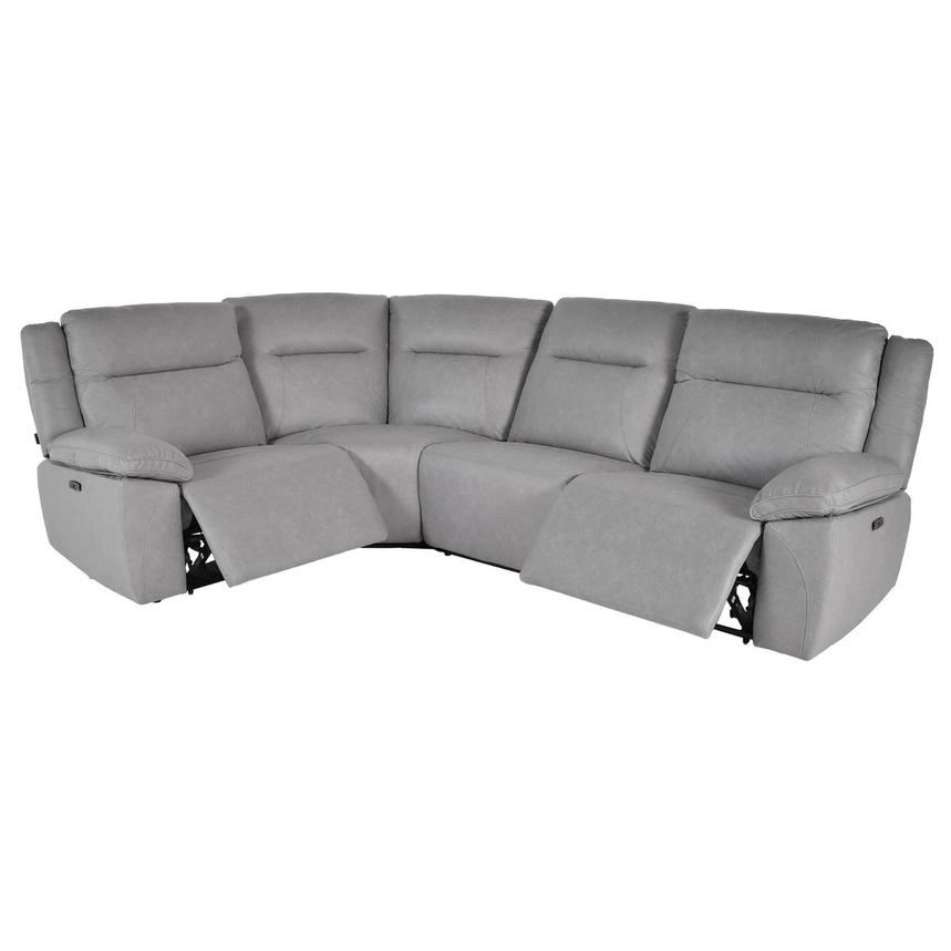 Blanche Power Reclining Sectional with 4PCS/2PWR  alternate image, 2 of 6 images.