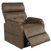 Dove Brown Power Lift Recliner w/Massage & Heat  alternate image, 4 of 9 images.