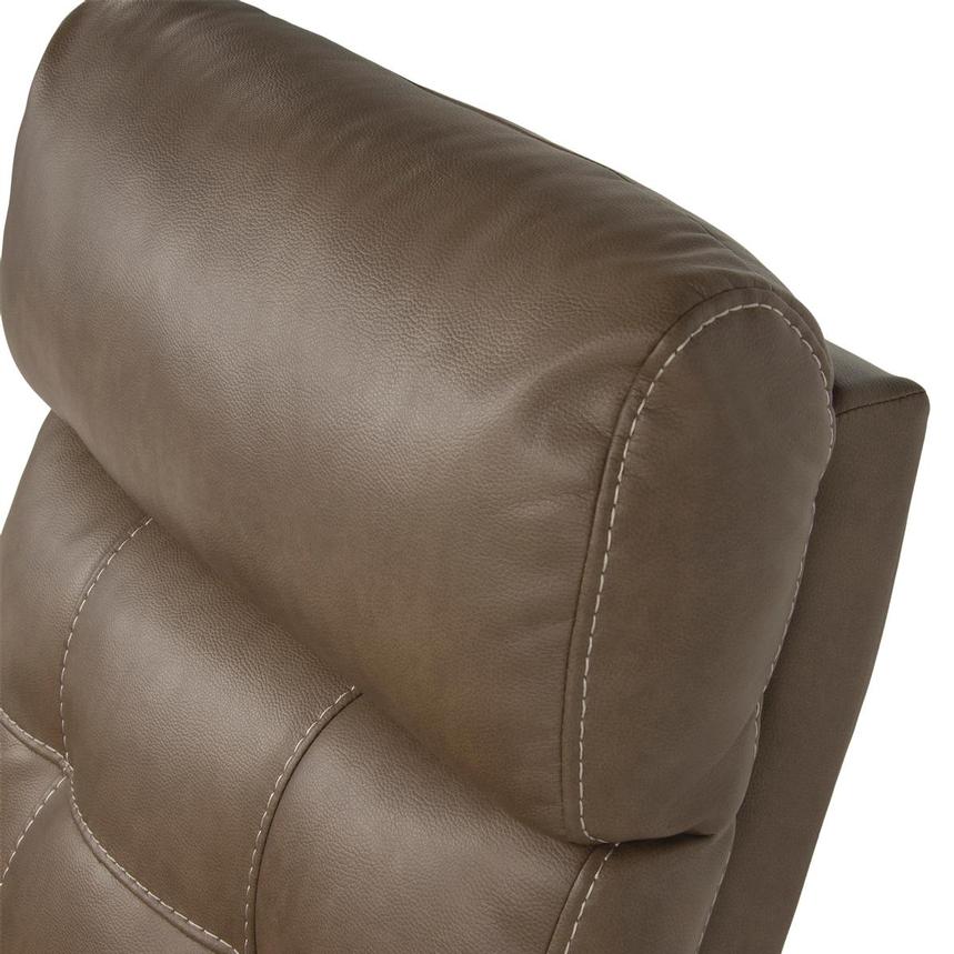 Dove Brown Power Lift Recliner w/Massage & Heat alternate image, 6 of 9 images.
