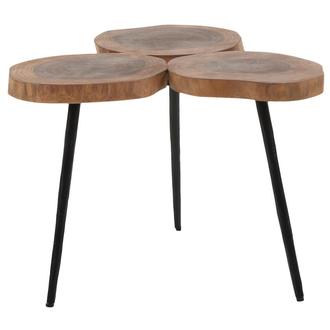 Prana Black Small Side Table