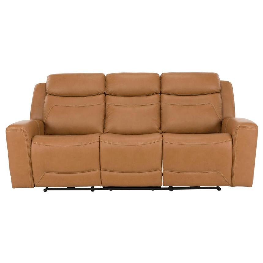 Byron Leather Power Reclining Sofa alternate image, 3 of 9 images.