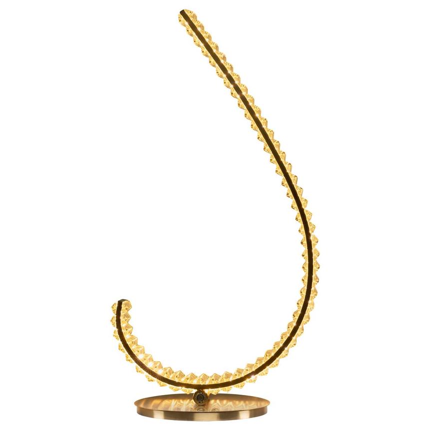 Curve II Gold Left Table Lamp  alternate image, 4 of 8 images.