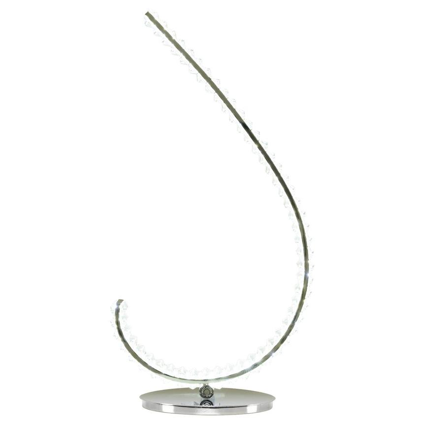 Curve Silver Left Table Lamp  alternate image, 2 of 10 images.