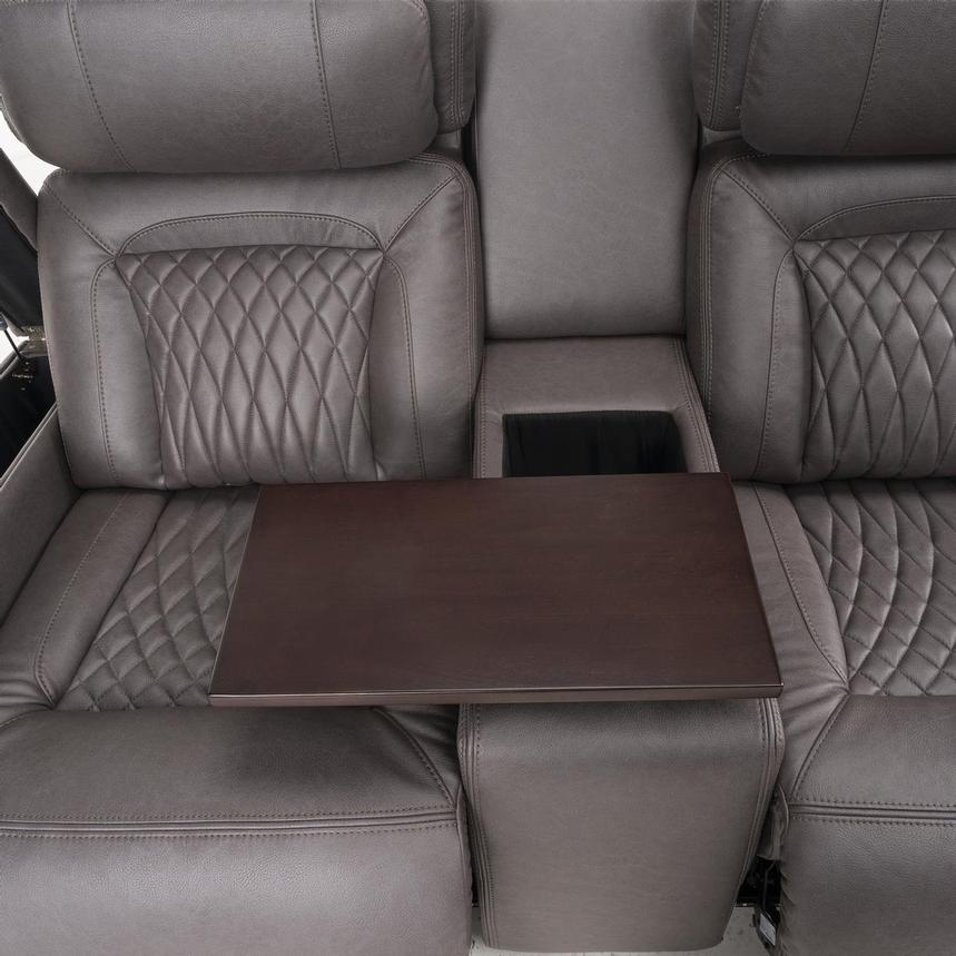 Neal Power Reclining Sofa w/Console  alternate image, 8 of 12 images.