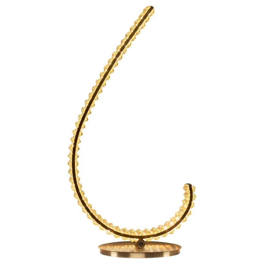 Curve II Gold Right Table Lamp  alternate image, 4 of 8 images.