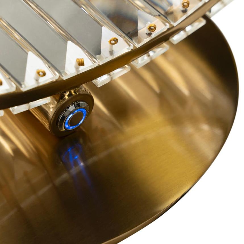 Curve II Gold Right Table Lamp alternate image, 8 of 8 images.