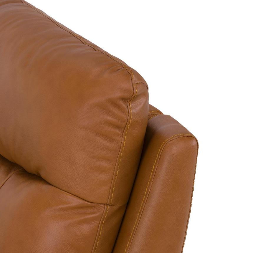 Julian Leather Power Reclining Sofa w/Console  alternate image, 8 of 11 images.
