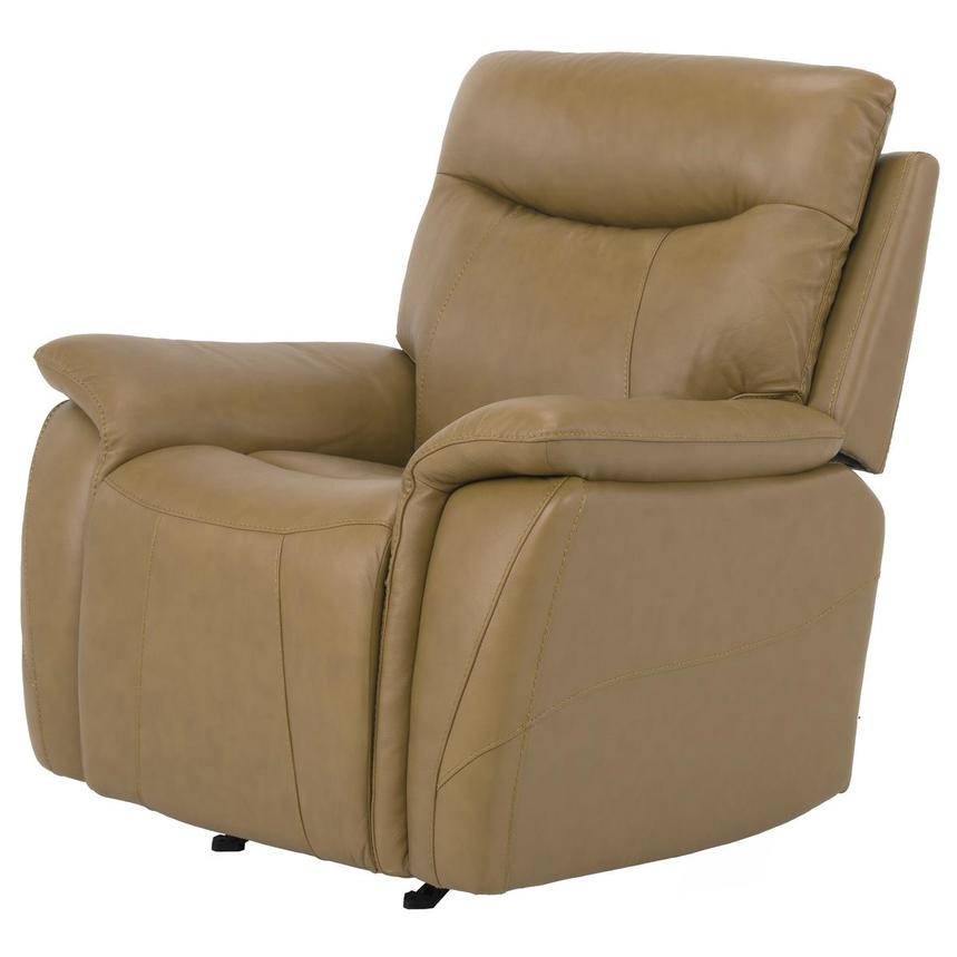 100 percent on sale leather recliner