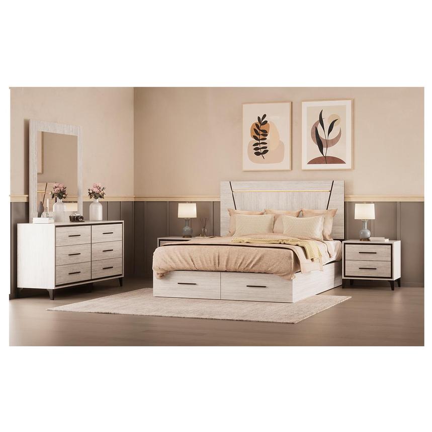 Lucia 4-Piece Full Bedroom Set | El Dorado Furniture