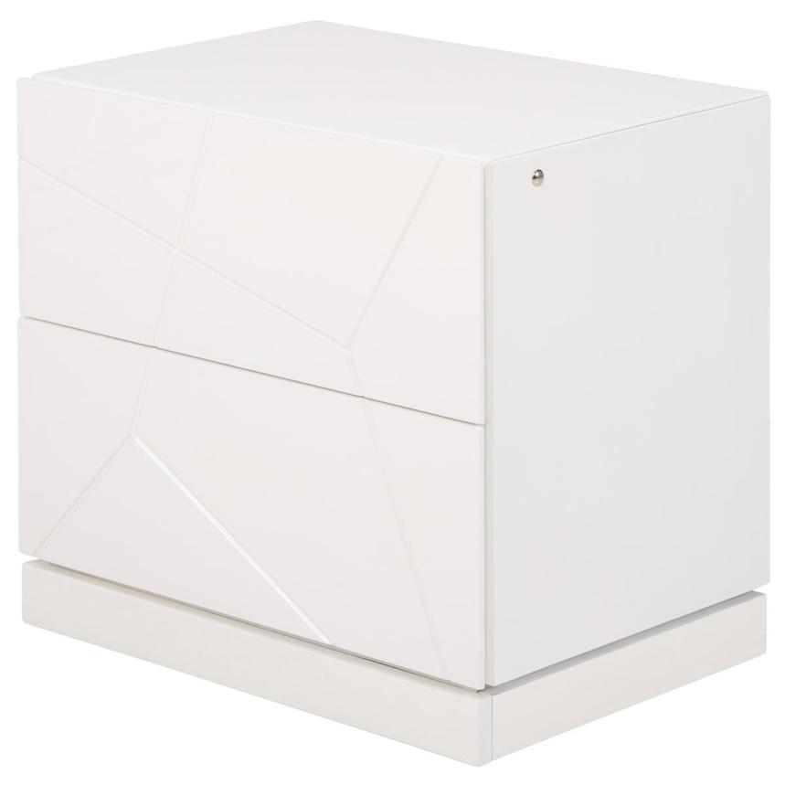 Tessa White Nightstand  alternate image, 5 of 10 images.