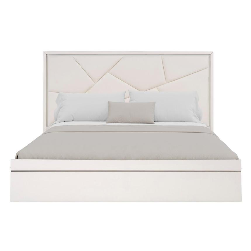 Tessa White Queen Storage Bed  alternate image, 6 of 8 images.
